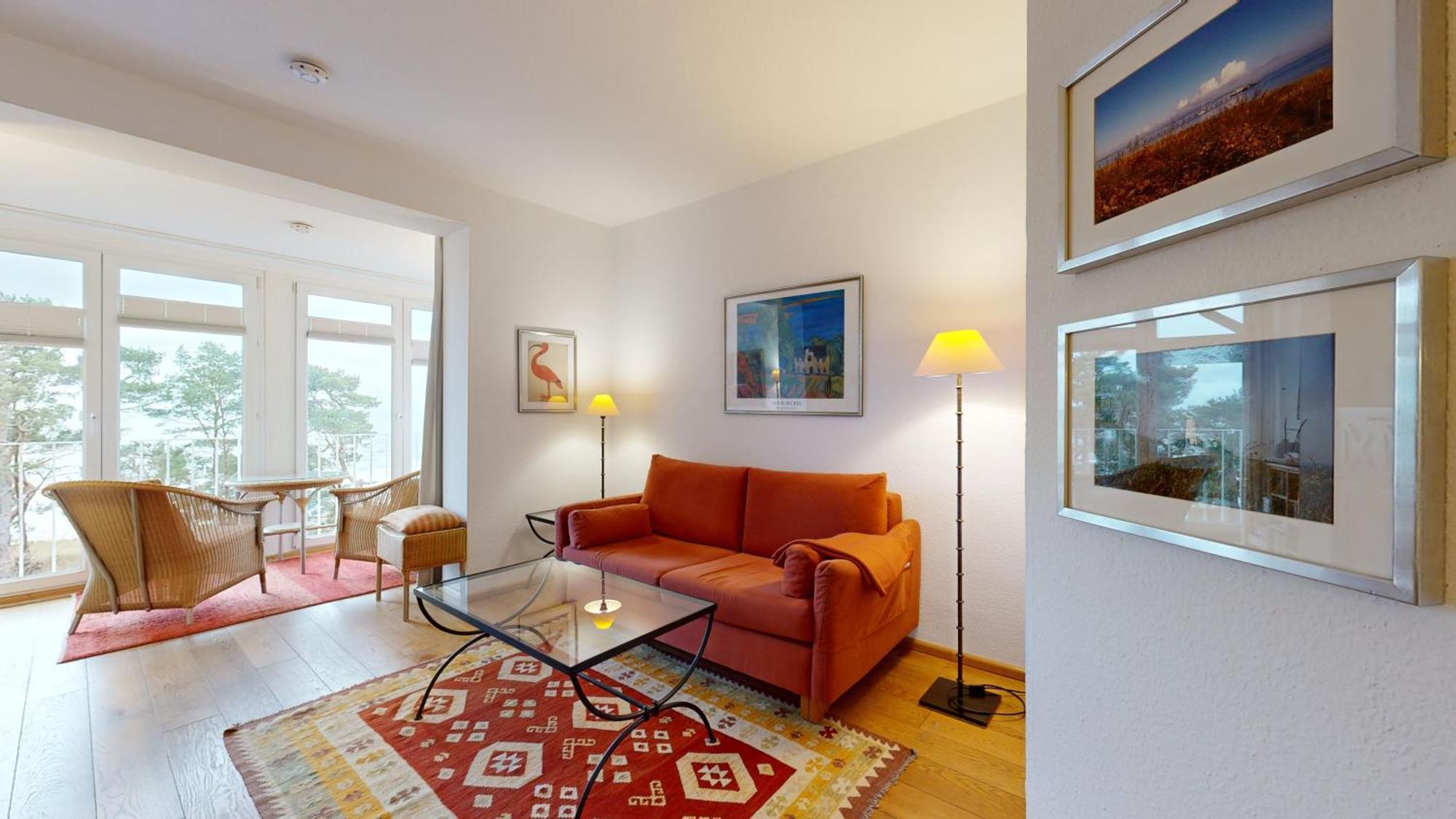 Fewo Direkt Am Strand Mit Meerblick Und Suedbalkon, Villa Freia 27, Остзебад Бинц Екстериор снимка